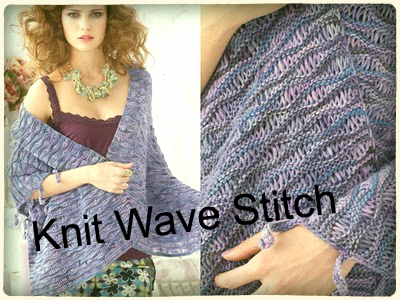 Knit Wave Stitch Knit Wave Stitch