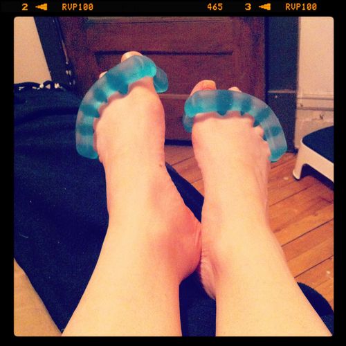 My feet, by me My feet, by me