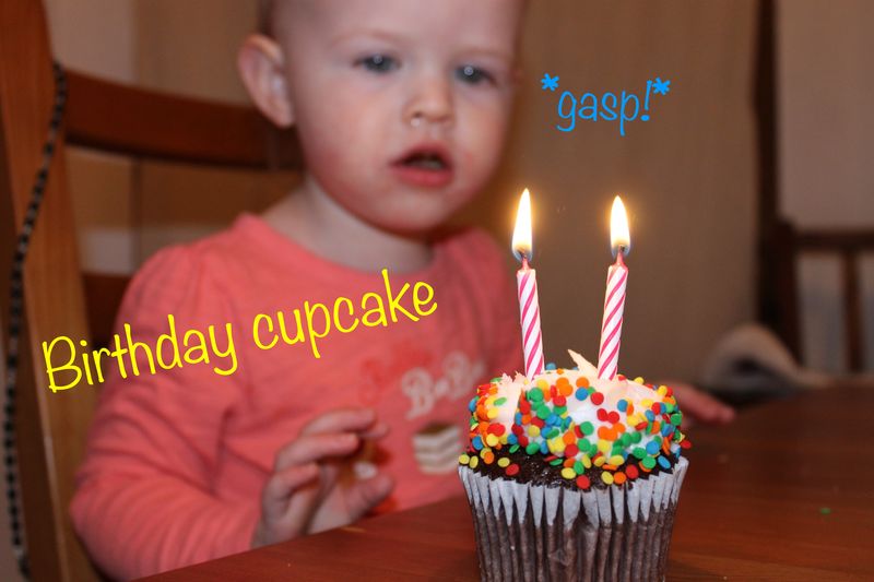 Birthday cupcake Birthday cupcake