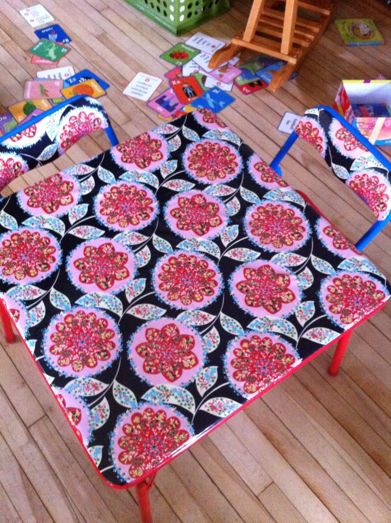 after toddler table redo after toddler table redo