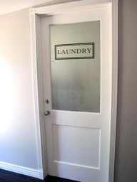 lavatory door