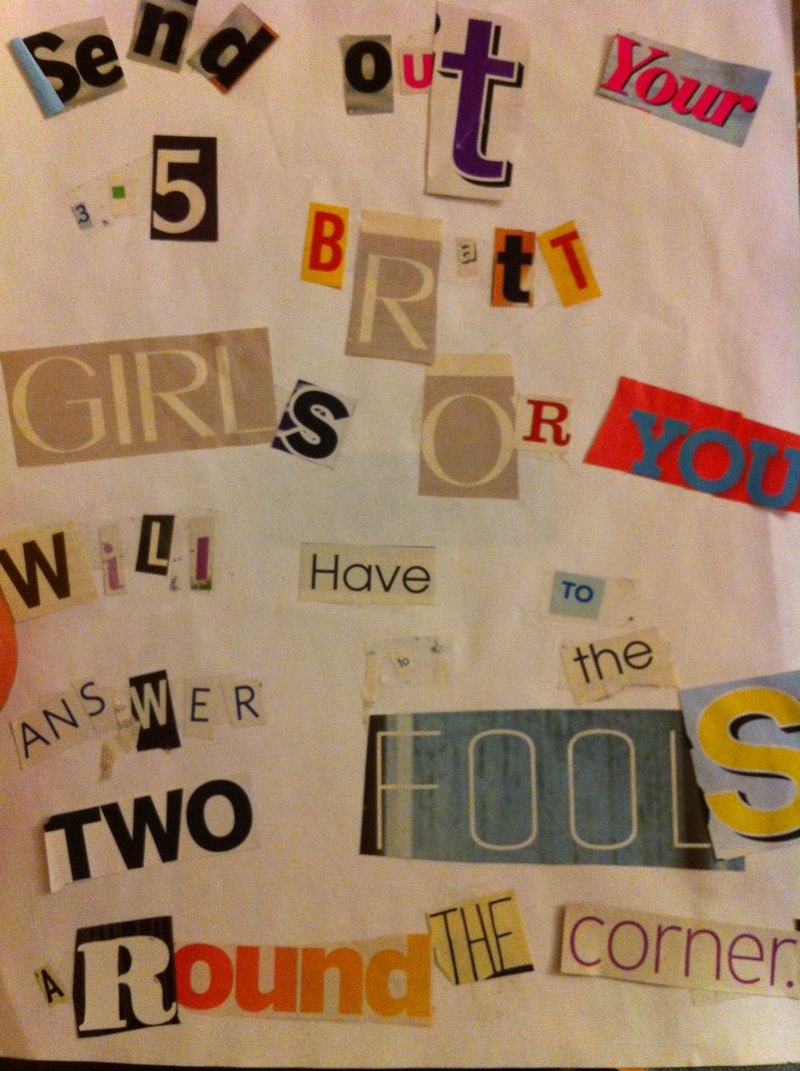 the back just said "dirty"