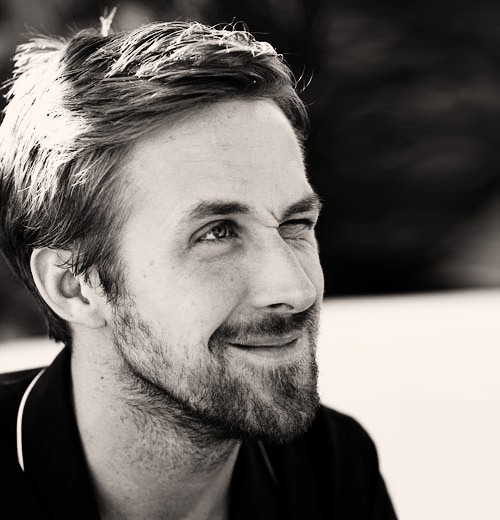 Ryan Gosling winking
