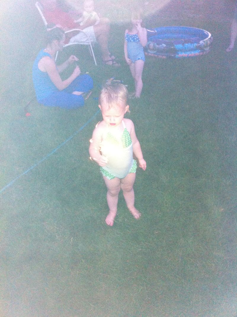 toddlers and sparklers