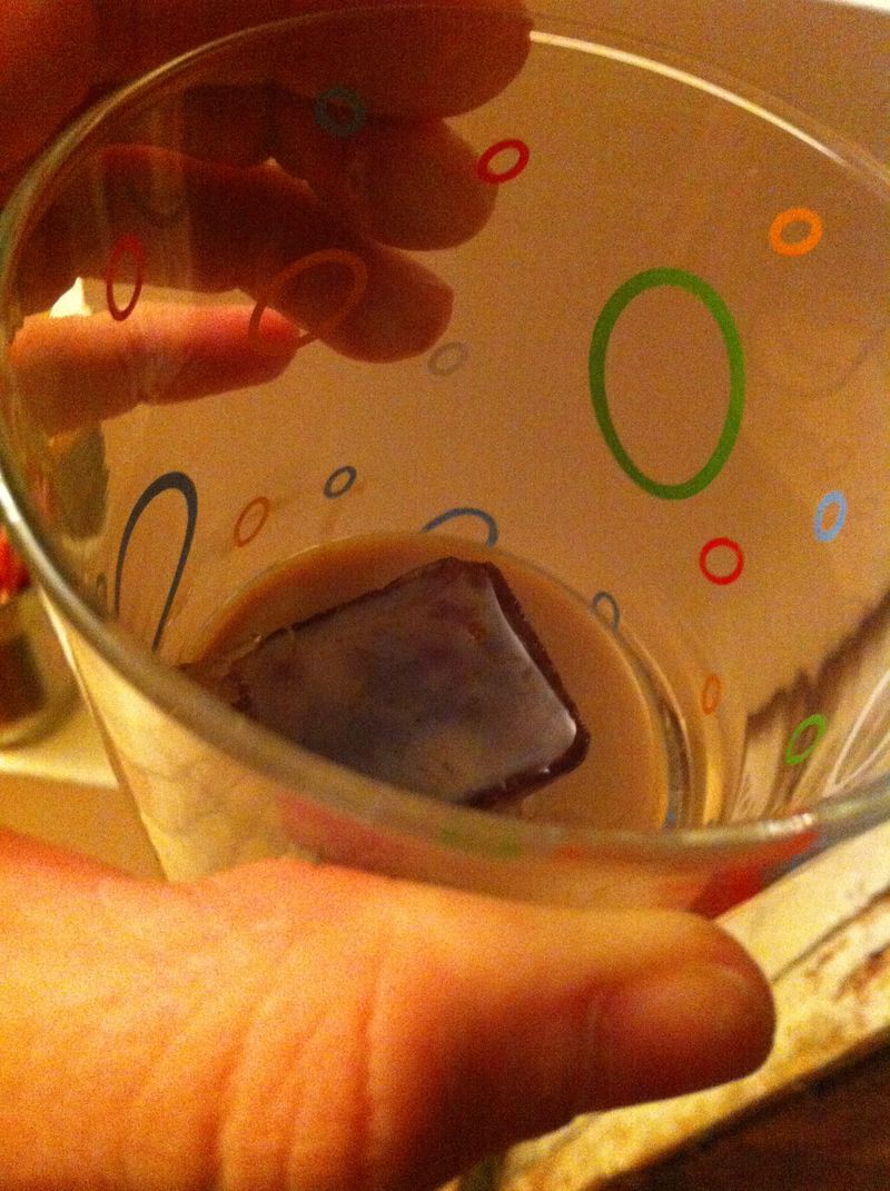 bailey's over coffee ice cubes bailey's over coffee ice cubes