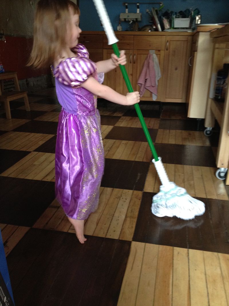 sweep, mop, whatever sweep, mop, whatever