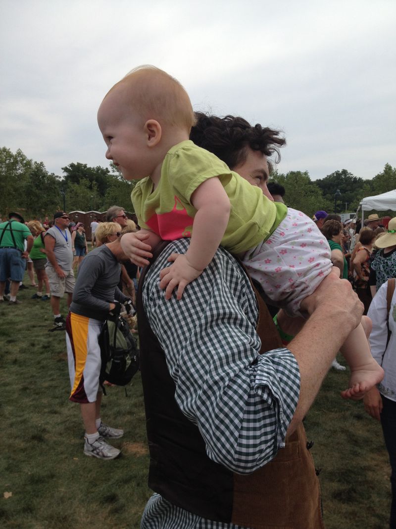 a member of BS with a baby a member of BS with a baby