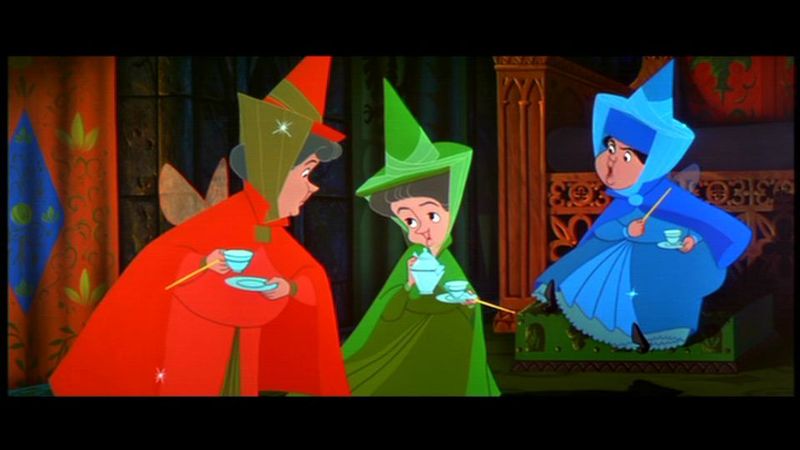 sleeping beauty fairies