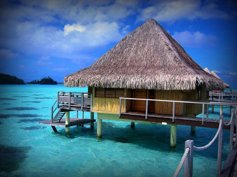 Free-stock-photos-bora-bora-lagoon