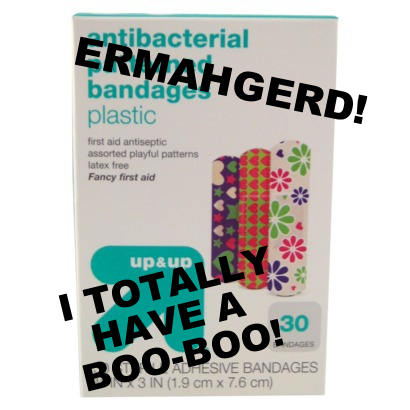 band-aids, wtf?
